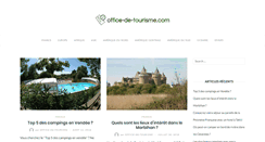 Desktop Screenshot of office-de-tourisme.com